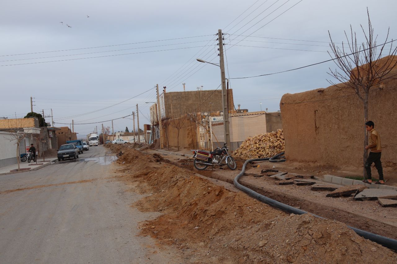 مشکل کم آبی شهر نشتیفان رفع شد