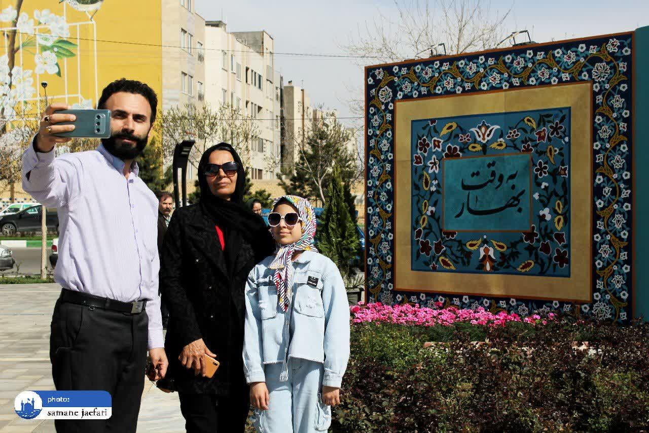 المان‌های نوروزی مشهد 