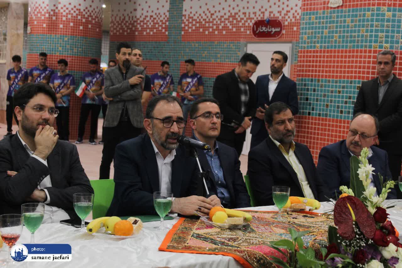 افتتاح نیروگاه خورشیدی و جکوزی