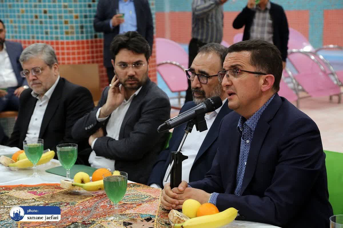 افتتاح نیروگاه خورشیدی و جکوزی 