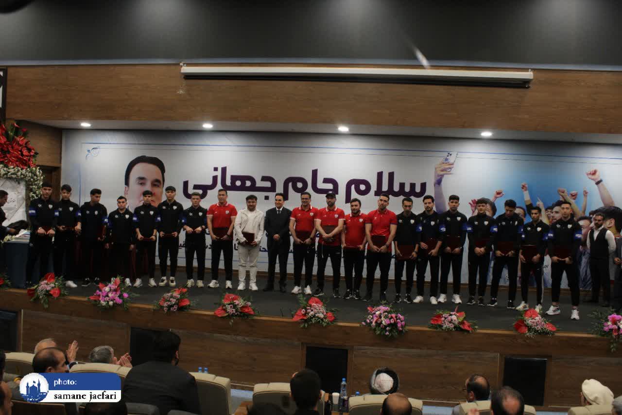 تقدیر از تیم فوتسال افغانستان تقدیر از تیم فوتسال افغانستان