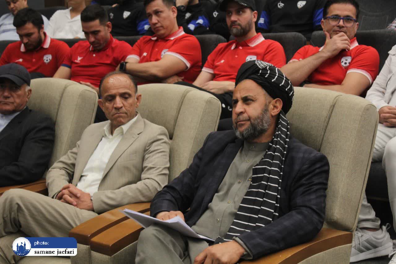 تقدیر از تیم فوتسال افغانستان 