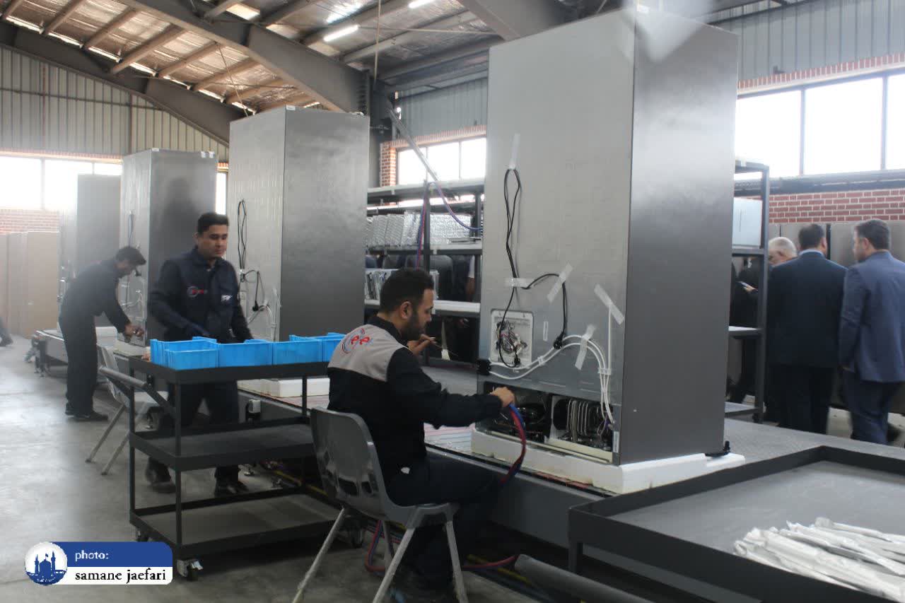 افتتاح دو واحد صنعتی افتتاح دو واحد صنعتی