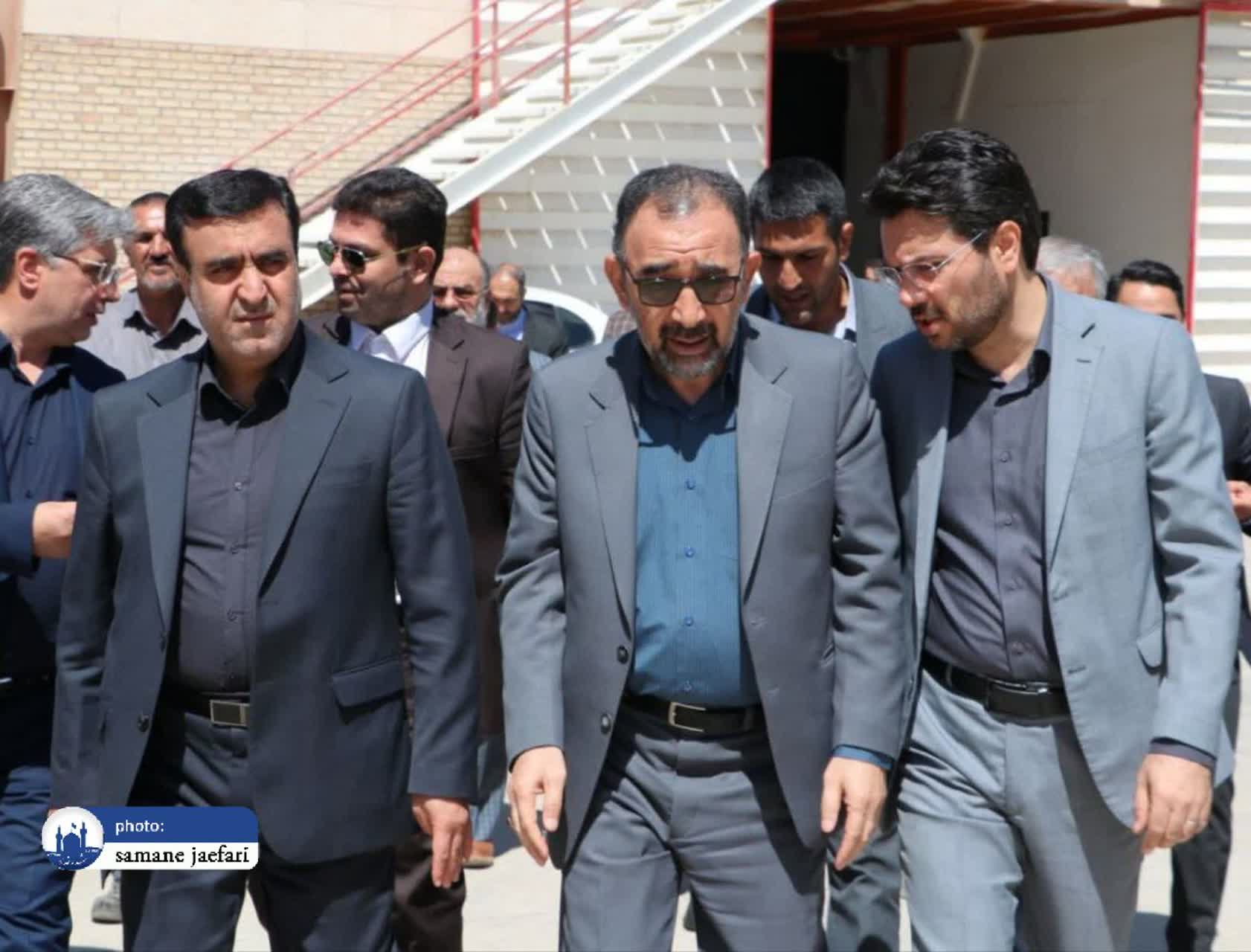 افتتاح تصفیه‌خانه چرمشهر