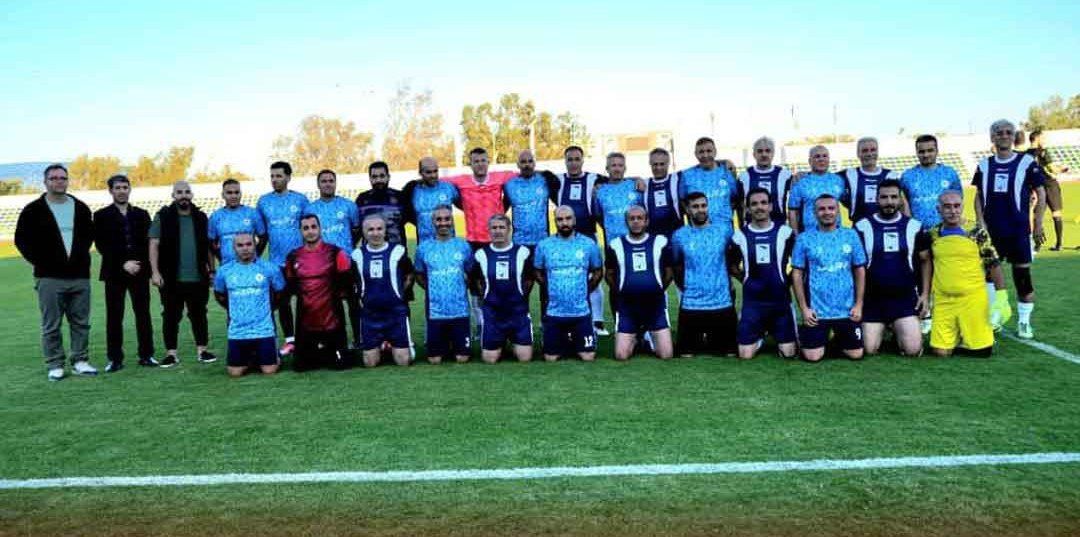 پیشکسوتان فوتبال قوچان و عدالت کیش به دیدار هم رفتند