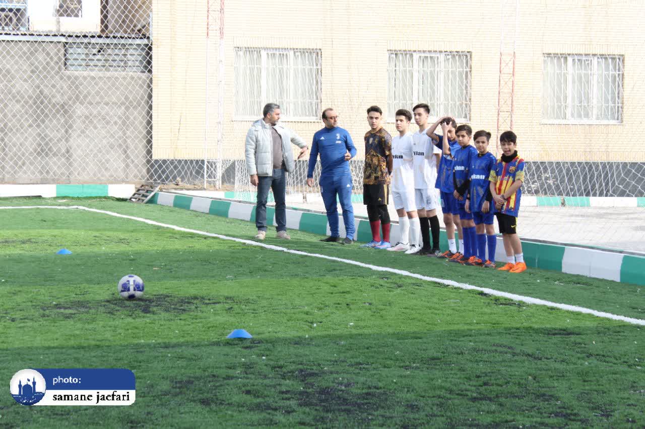 چهار زمین ورزشی کارگران افتتاح شد