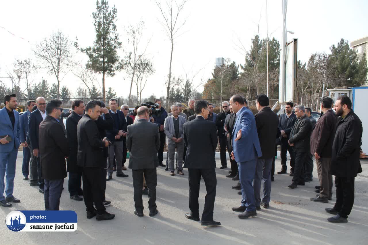 افتتاح زمین کارگری