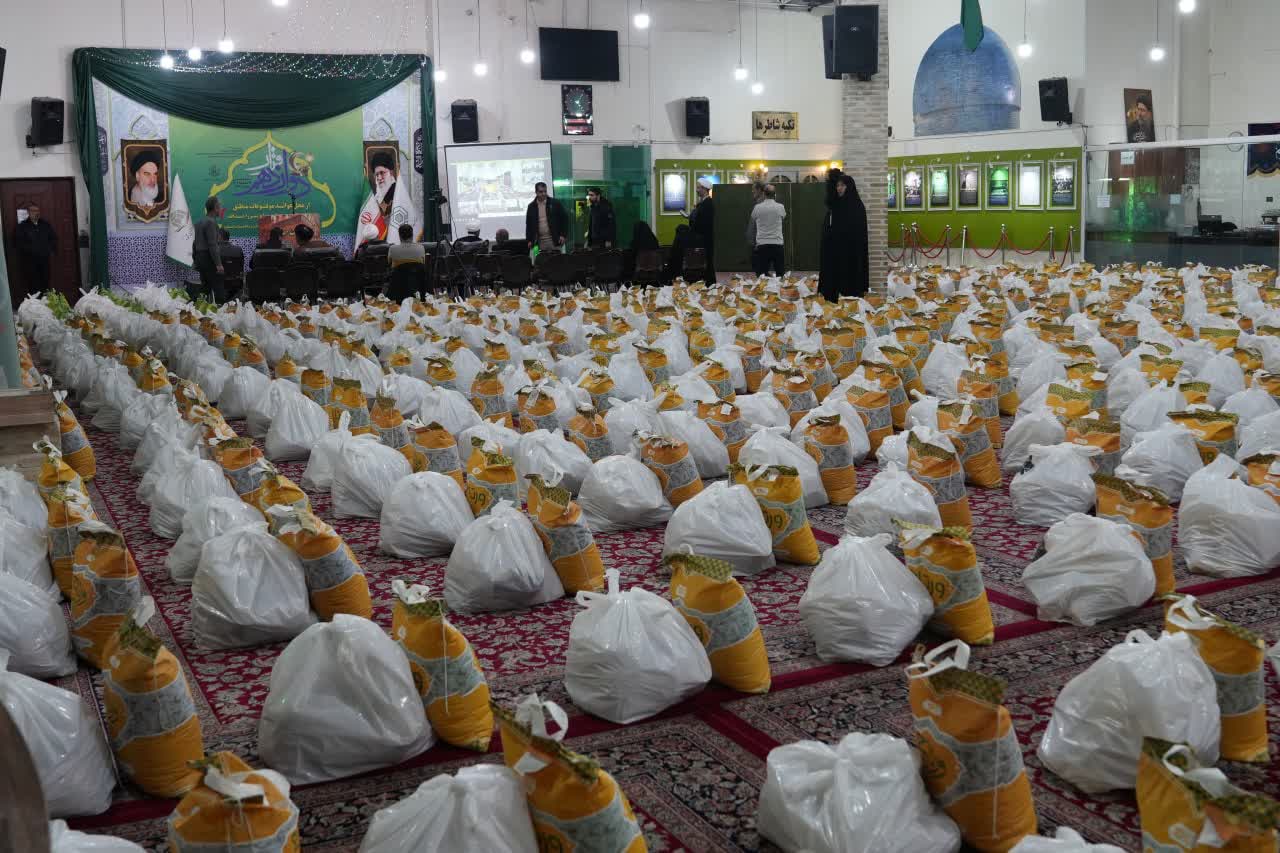 اجرای قرار دوازدهم خراسان رضوی با تهیه ۵ هزار و ۵۳۶ بسته معیشتی