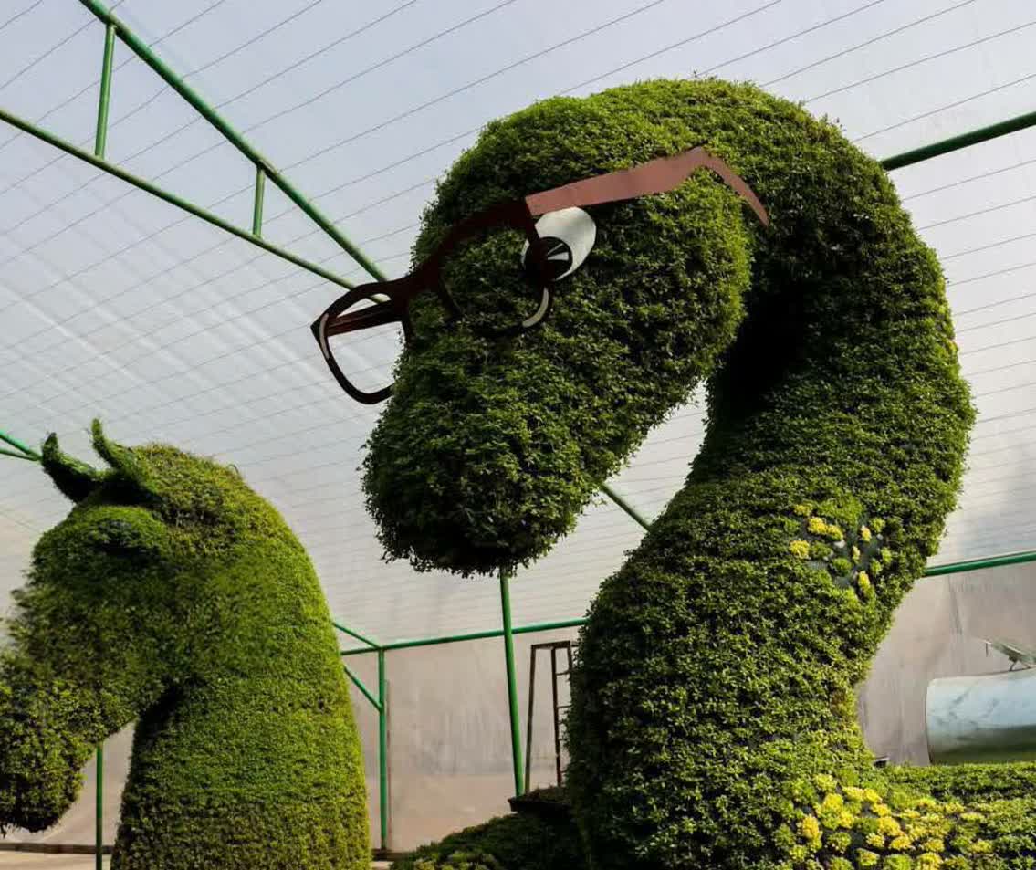 ۱۰۹ المان توپیاری برای زیباسازی شهر در استقبال از بهار ۱۴۰۴