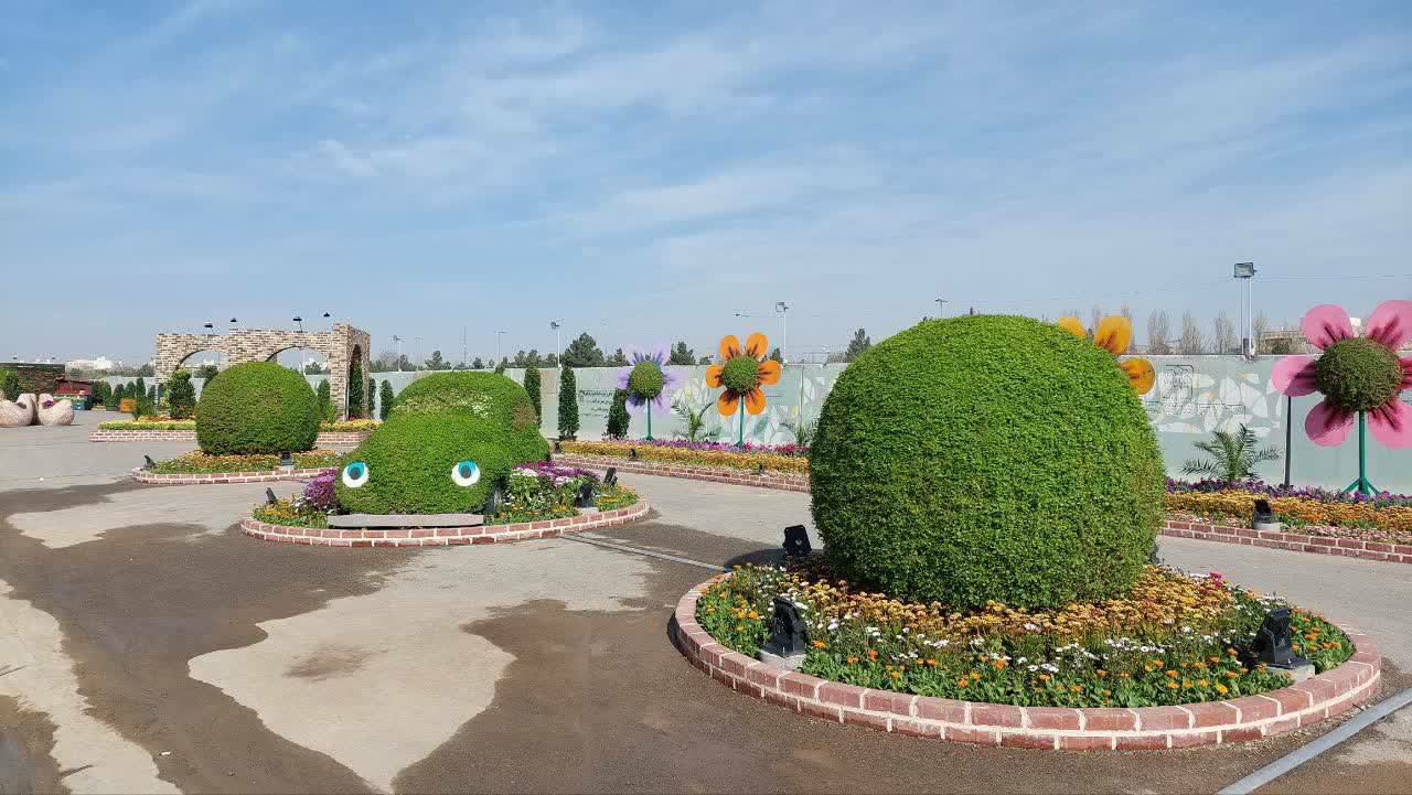 مسیر نوبهار با ۱۲۶ المان و جشنواره تخم مرغ‌های رنگی میزبان شهروندان