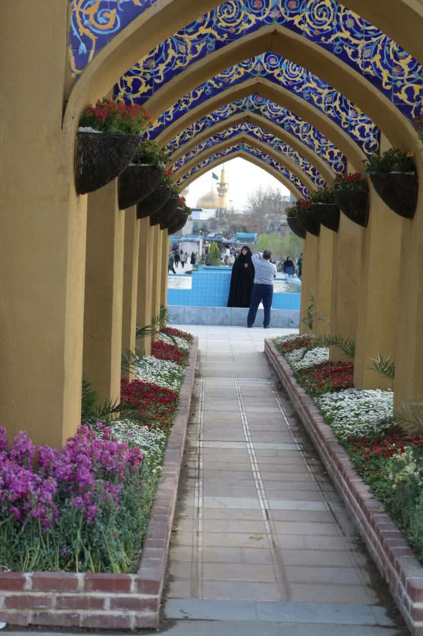 تلفیق بیش از ۱۰۰ قطعه المان ایرانی-اسلیمی در جشنواره گل رضوان