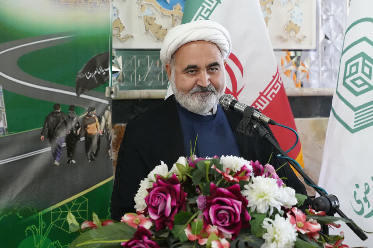 مراسم شکرانه خدمت در بقعه متبرکه خواجه مراد(ره) برگزار شد