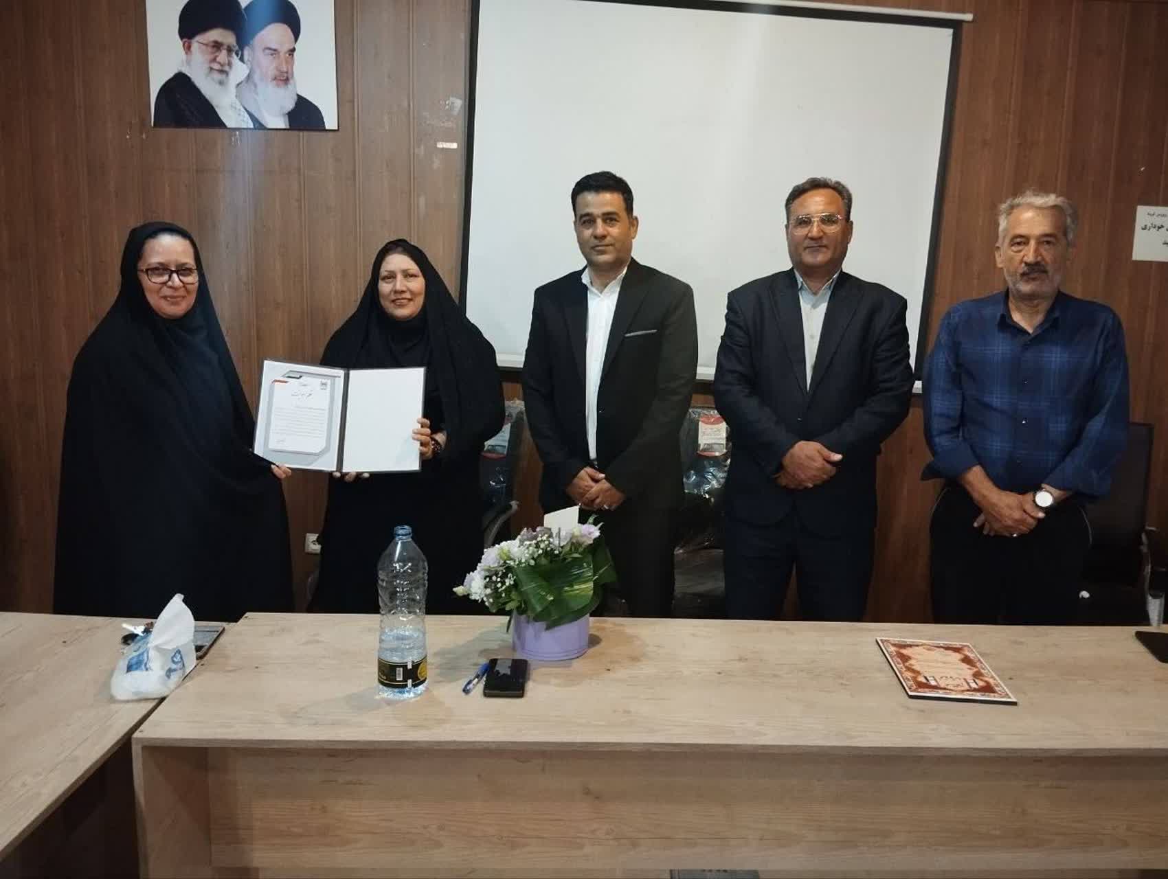 انتصاب سرپرست نایب رییسی بانوان هیأت فوتبال تربت جام