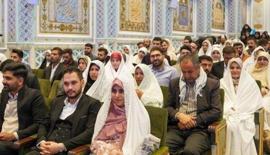۳۱۳ زوج بسیجی میهمان امام رئوف